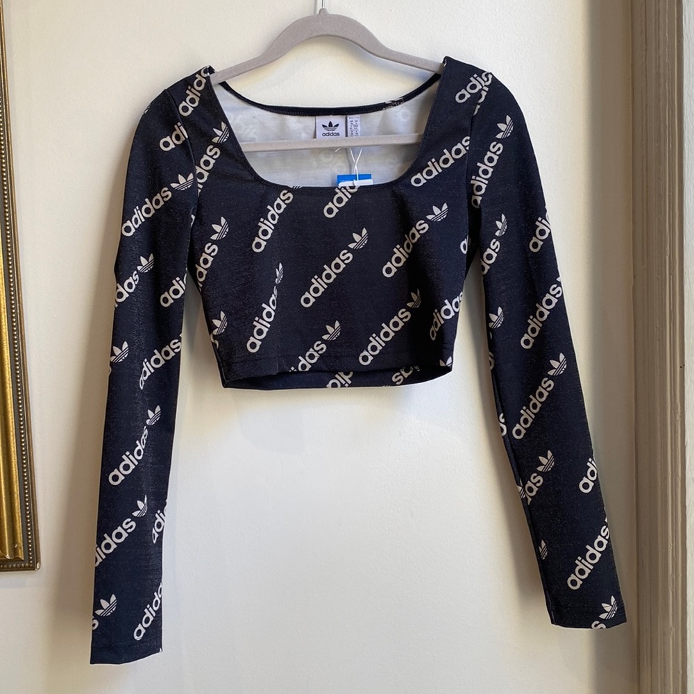 Adidas crop top NWT